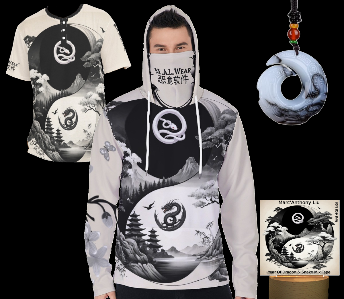 Year Of The Dragon | Snake Mixtape Collection W/MixTape "FREE"